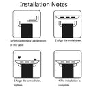 2 PCS for Apple Watch 38mm Metal Strap Connector Metal Buckle with Screwdrivers Tool(Gold)