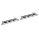 2 PCS for Apple Watch 38mm Metal Strap Connector Metal Buckle(Silver)
