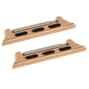 2 PCS for Apple Watch 38mm Metal Strap Connector Metal Buckle(Orange)