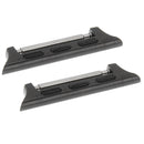 2 PCS for Apple Watch 42mm Metal Strap Connector Metal Buckle(Black)