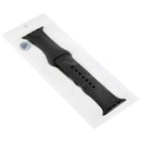 For Apple Watch Sport 42mm High-performance Rubber Sport Watch Band with Pin-and-tuck Closure(Black)