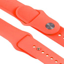 For Apple Watch Sport 42mm High-performance Rubber Sport Watch Band with Pin-and-tuck Closure(Orange)