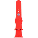 For Apple Watch Sport 42mm High-performance Rubber Sport Watch Band with Pin-and-tuck Closure(Red)