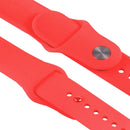 For Apple Watch Sport 42mm High-performance Rubber Sport Watch Band with Pin-and-tuck Closure(Red)