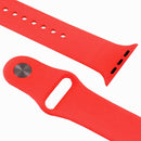 For Apple Watch Sport 42mm High-performance Rubber Sport Watch Band with Pin-and-tuck Closure(Red)