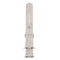 For Apple Watch Sport 38mm High-performance Longer Silicone Sport Watch Band with Pin-and-tuck Closure(Beige)