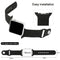 For Apple Watch Sport 38mm High-performance Longer Silicone Sport Watch Band with Pin-and-tuck Closure(Beige)