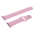 For Apple Watch Sport 42mm High-performance Longer Rubber Sport Watch Band with Pin-and-tuck Closure