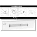 For Apple Watch 42mm Milanese Loop Magnetic Stainless Steel Watch Band(Silver)