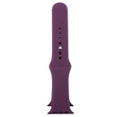 For Apple Watch Series 7 41mm / 6 & SE & 5 & 4 40mm / 3 & 2 & 1 38mm High-performance Ordinary & Longer Rubber Sport Watch Band with Pin-and-tuck Closure(Cherries)