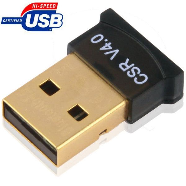 Micro Bluetooth 4.0 + EDR USB Adapter(V4.0), Transmission Distance: 30m(Black)