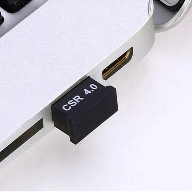 Micro Bluetooth 4.0 + EDR USB Adapter(V4.0), Transmission Distance: 30m(Black)