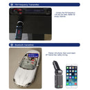 BC-06 Bluetooth Car Kit FM Transmitter Car MP3 Player with LED Display 2 USB Charger & Handsfree Function(Black)