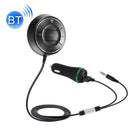 JRBC01 Bluetooth 4.0 Hands-free Car Kit, 3.5mm Audio Jack Music Streaming or Calling, Dual USB 2.1A Car Charger, For iPhone, Galaxy, Sony, Lenovo, HTC, Huawei, and other Smartphones