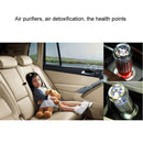 12V Mini Auto Car Fresh Air Ozone Ionic Purifier Oxygen Bar(Red)