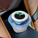 Car Auto Potted Plant Shape Cigarette Lighter Air Purifier Negative Ione Freshener Air Cleaner, Removes Pollen, Smoke, Bad Smell and Odors with Colorful Light(Blue)