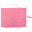 KANEED Synthetic Chamois Drying Towel Super Absorbent PVA Shammy Cloth for Fast Drying of Car, Size: 43 x 32 x 0.2cm(Pink)