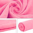 KANEED Synthetic Chamois Drying Towel Super Absorbent PVA Shammy Cloth for Fast Drying of Car, Size: 43 x 32 x 0.2cm(Pink)