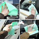KANEED Synthetic Chamois Drying Towel Super Absorbent PVA Shammy Cloth for Fast Drying of Car, Size: 43 x 32 x 0.2cm(Green)