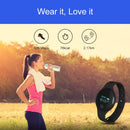 TLW08 0.66 inch OLED Display Bluetooth 4.0 Smart Bracelet , Support Pedometer / Call Reminder / Sleep Tracking / Touch Function, Compatible with iOS and Android System(Blue)