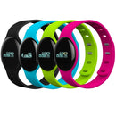 TLW08 0.66 inch OLED Display Bluetooth 4.0 Smart Bracelet , Support Pedometer / Call Reminder / Sleep Tracking / Touch Function, Compatible with iOS and Android System(Blue)