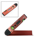 Digital LCD Display Angle Meter with Spirit Level