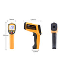 Infrared Thermometer, Temperature Range: -50 - 380 Degrees Celsius(Yellow)