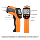 Infrared Thermometer, Temperature Range: -50 - 380 Degrees Celsius(Yellow)