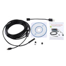 Waterproof Micro USB Endoscope Snake Tube Inspection Camera with 6 LED for OTG Android Phone, Length: 5m, Lens Diameter: 7mm