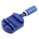 Watch Link Remover Strap Adjuster Bracelet Band Repair Tool Kit(Blue)