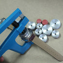 Watch Crystal Press Case Bezel Closing Press Pliers Tool(Blue)