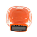 3D Heart Style Crystal Cover Digital Pedometer, Step Counter / Distance Travelled / Calorie Calculator(Orange)
