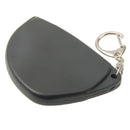 2-in-1 Portable Map Distance Measuring Measurer + Compass with Key Chain for Outdoor Camping Hiking(Black)