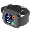 U80 Bluetooth Health Smart Watch 1.5 inch LCD Screen for Android Mobile Phone, Support Phone Call / Music / Pedometer / Sleep Monitor / Anti-lost(Black)