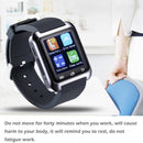 U80 Bluetooth Health Smart Watch 1.5 inch LCD Screen for Android Mobile Phone, Support Phone Call / Music / Pedometer / Sleep Monitor / Anti-lost(Red)