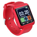 U80 Bluetooth Health Smart Watch 1.5 inch LCD Screen for Android Mobile Phone, Support Phone Call / Music / Pedometer / Sleep Monitor / Anti-lost(Red)