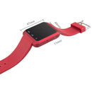 U80 Bluetooth Health Smart Watch 1.5 inch LCD Screen for Android Mobile Phone, Support Phone Call / Music / Pedometer / Sleep Monitor / Anti-lost(Red)
