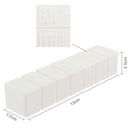One Week 7-days Small Medicine Pill Drug Box Mini Pillbox Container(White)