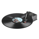 Ezcap613 Mini USB Turntable Turn Plate Vinyl LP to MP3 USB Flash-drive Hot Swapping Converter(Black)