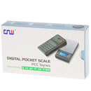 2 in 1 Electronic Pocket 1000g x 0.1g Jewelry Digital Scale Balance + Calculator with Digits LCD Display