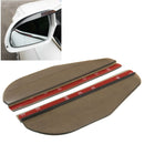 2 PCS Flexible Shielding Rain Board Sun Visor Shade Rearview Mirror for Car Rearview Mirrors