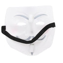 V for Vendetta Design Plastic Mask(White)