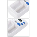 Smart portable Multi-Alarm Timer Pills Reminder Medicine Box(White)