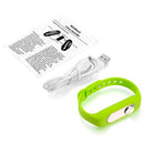 Wearable Wristband 4GB Digital Voice Recorder Wrist Watch, One Button Long Time Recording(Green)