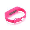 Wearable Wristband 4GB Digital Voice Recorder Wrist Watch, One Button Long Time Recording(Magenta)