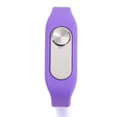 Wearable Wristband 4GB Digital Voice Recorder Wrist Watch, One Button Long Time Recording(Purple)