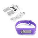 Wearable Wristband 4GB Digital Voice Recorder Wrist Watch, One Button Long Time Recording(Purple)