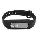 WR-06 Wearable Wristband 8GB Digital Voice Recorder Wrist Watch, One Button Long Time Recording(Black)
