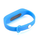 WR-06 Wearable Wristband 8GB Digital Voice Recorder Wrist Watch, One Button Long Time Recording(Blue)