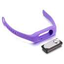 WR-06 Wearable Wristband 8GB Digital Voice Recorder Wrist Watch, One Button Long Time Recording(Purple)